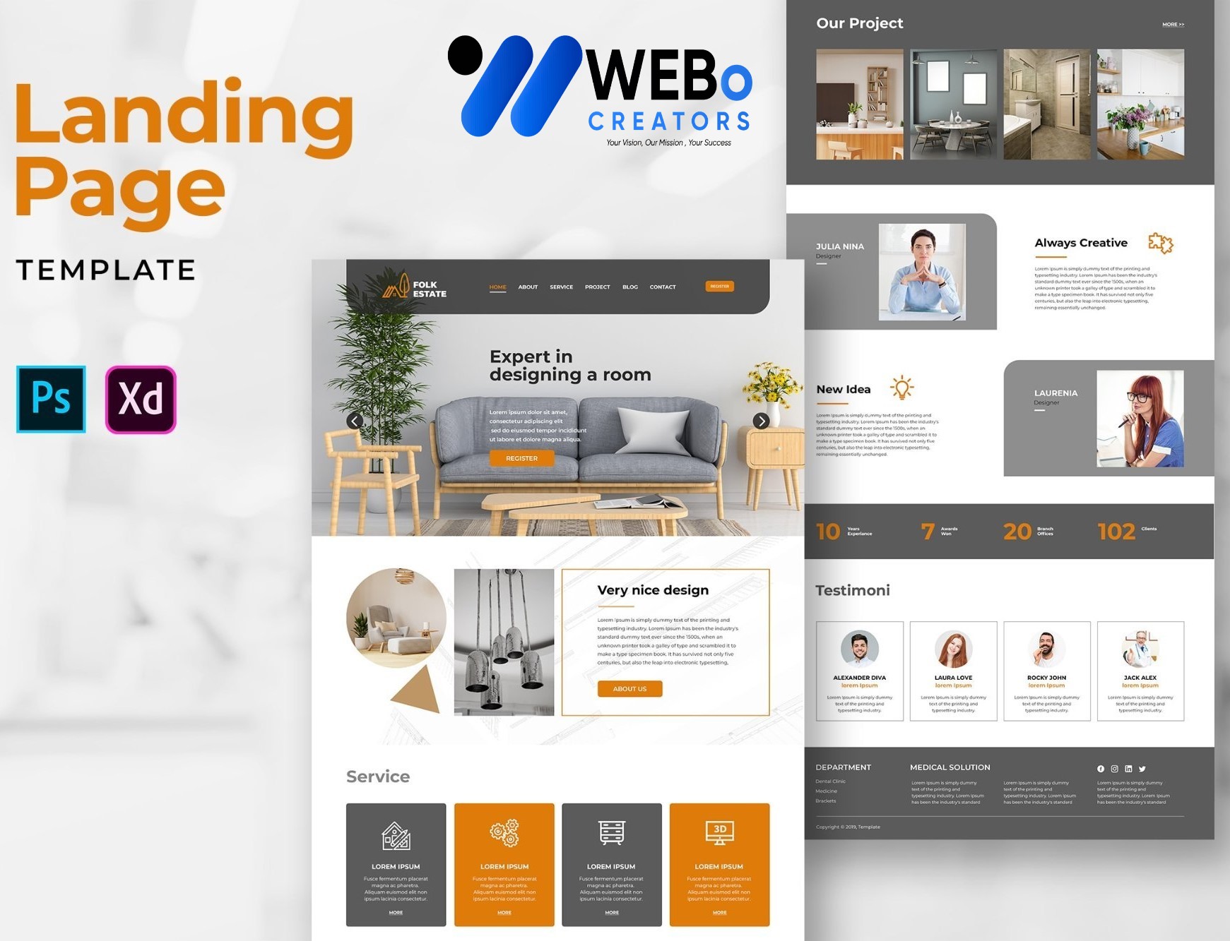 Creative Landing Page Designs, Themes, Graphic Elements for Santa Clara ,CA Businesses 2026